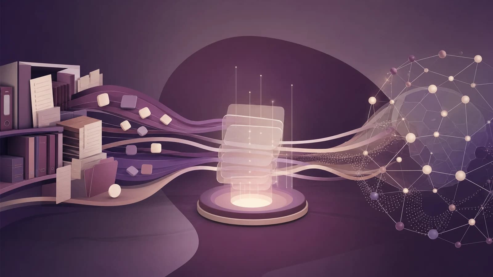 تصویرسازی مفهومی برای خبر «ایسکی‌پت چگونه دانش سازمانی را با Amazon Bedrock Managed Knowledge Bases یکپارچه کرد»