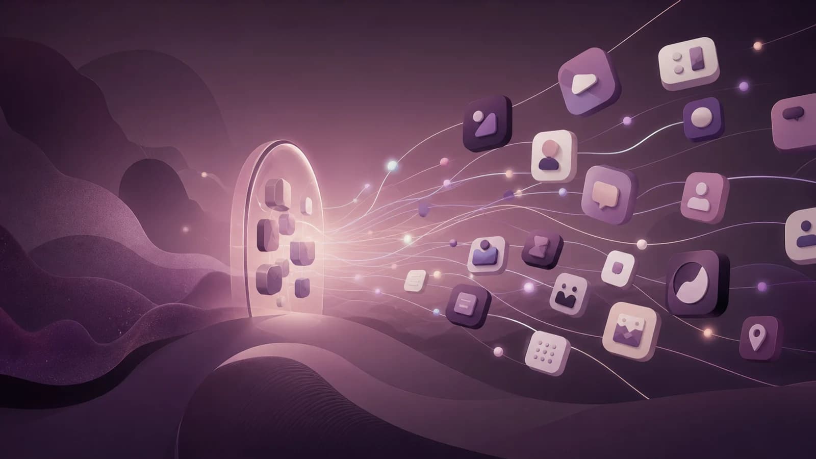 تصویرسازی مفهومی برای خبر «پلتفرم Connected Apps گوگل: ورود اپ‌های بیشتر به Gemini و جست‌وجوی گوگل»